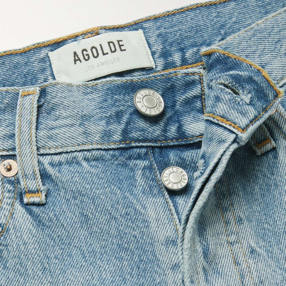 AGOLDE Riley High Rise Straight Crop Jeans - Picture 5 of 12